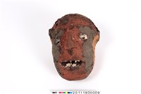 藏品(泥塑人頭)的圖片