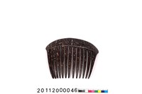 藏品(椰殼梳)的圖片