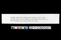 藏品(郵票延遲寄達文字說明)的圖片