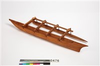 藏品(獨木舟模型)的圖片