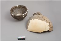 藏品(敞口帶緣圜底盆(含蓋))的圖片