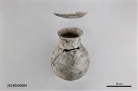 藏品(敞口高頸凹底瓶（含蓋片）)的圖片