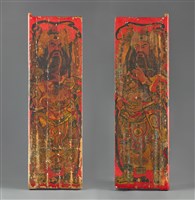 藏品(門神彩繪)的圖片