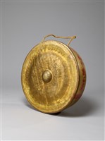 藏品(銅鑼(小)-鑼)的圖片