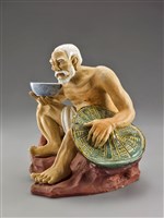 藏品(白髮老人)的圖片