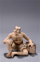 藏品(鍾馗役五鬼(坐者))的圖片