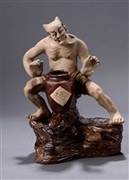 藏品(鍾馗役五鬼(酒壺))的圖片