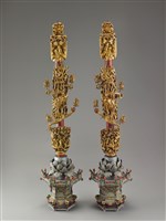 藏品(龍燭臺)的圖片