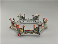 藏品(龍燭臺-臺座框(虎邊))的圖片