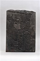 藏品(門神雕版)的圖片