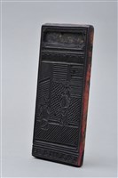 藏品(小生小旦人物雕版)的圖片