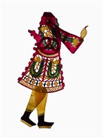 藏品(復興閣皮影戲偶身—蟒袍)的圖片