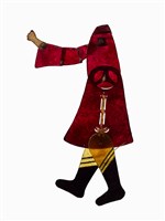 藏品(復興閣皮影戲偶身—紅衣文身)的圖片