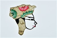 藏品(皮影戲偶頭--生偶頭)的圖片