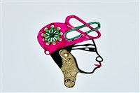 藏品(皮影戲偶頭--生偶頭)的圖片