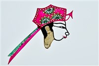 藏品(皮影戲偶頭--生偶頭)的圖片