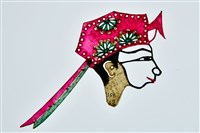 藏品(皮影戲偶頭--生偶頭)的圖片