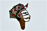 藏品(皮影戲偶頭--生偶頭)的圖片