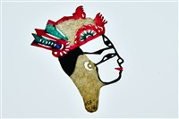 藏品(皮影戲偶頭--生偶頭)的圖片