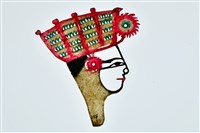 藏品(皮影戲偶頭--生偶頭)的圖片