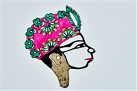 藏品(皮影戲偶頭--生偶頭)的圖片