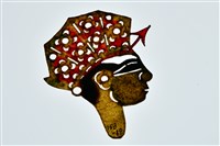 藏品(皮影戲偶頭--生偶頭)的圖片