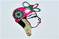 藏品(皮影戲偶頭--生偶頭)的圖片