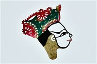 藏品(皮影戲偶頭--生偶頭)的圖片