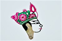 藏品(復興閣皮影戲偶頭—武生(戴冠帽))的圖片