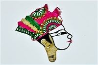 藏品(皮影戲偶頭--生偶頭)的圖片