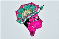 藏品(皮影戲偶頭--生偶頭)的圖片