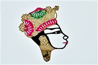 藏品(皮影戲偶頭--生偶頭)的圖片