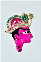 藏品(皮影戲偶頭--生偶頭)的圖片