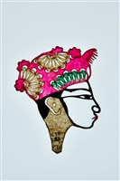 藏品(皮影戲偶頭--生偶頭)的圖片