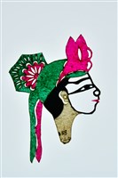 藏品(復興閣皮影戲偶頭—生(戴軟巾))的圖片