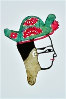 藏品(皮影戲偶頭--生偶頭)的圖片