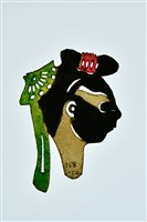 藏品(皮影戲偶頭--淨偶頭)的圖片