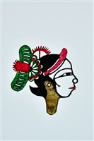 藏品(復興閣皮影戲偶頭—旦)的圖片