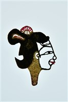 藏品(皮影戲偶頭--旦偶頭)的圖片