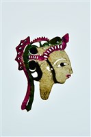 藏品(皮影戲偶頭--旦偶頭)的圖片