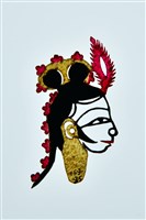 藏品(皮影戲偶頭--旦偶頭)的圖片