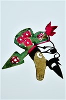 藏品(皮影戲偶頭--淨偶頭)的圖片