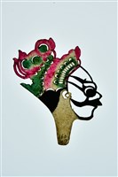 藏品(皮影戲偶頭--淨偶頭)的圖片