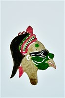 藏品(皮影戲偶頭--雜偶頭)的圖片