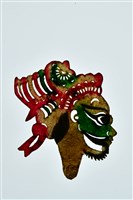 藏品(皮影戲偶頭--淨偶頭)的圖片