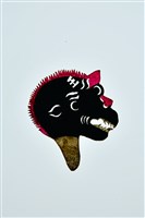 藏品(皮影戲偶頭--雜偶頭)的圖片