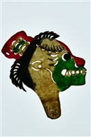 藏品(皮影戲偶頭--雜偶頭)的圖片