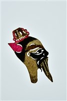 藏品(皮影戲偶頭--淨偶頭)的圖片