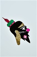 藏品(皮影戲偶頭--淨偶頭)的圖片