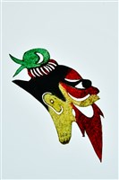 藏品(皮影戲偶頭--淨偶頭)的圖片